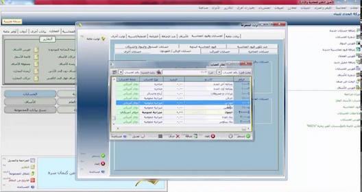  A screenshot of Castle Soft's proprietary Al-Aseal accounting software.